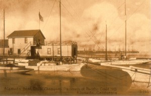 Alameda Boat Club, Champion Oarsmen of Pacific Coast 1913, Alameda, California                      